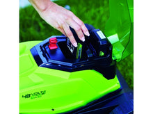 Load image into Gallery viewer, Greenworks 48V (2 x 24V) 36cm Cordless Lawnmower with Two 24V 2Ah Batteries & 2Ah Twin Charger