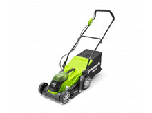 Load image into Gallery viewer, Greenworks 40V 35cm (14”) Cordless Lawnmower with 2 x 2Ah Battery & Charger