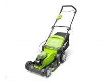 Load image into Gallery viewer, Greenworks 40V 41cm (16”) Cordless Lawnmower with Two 2Ah Batteries & Charger
