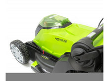 Load image into Gallery viewer, Greenworks 40V 41cm (16”) Cordless Lawnmower with Two 2Ah Batteries & Charger