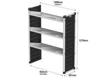 Load image into Gallery viewer, Van Guard Trade Van Racking Single Unit - 3 Angled Shelves - H1279mm x W1000mm Universal