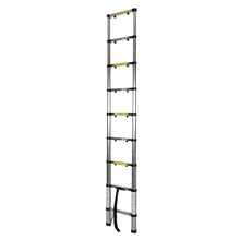 Load image into Gallery viewer, Silverline 2.6m 9-Tread Telescopic Ladder 452123