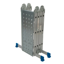 Load image into Gallery viewer, Silverline Multipurpose 3.6m Ladder with Platform 953474