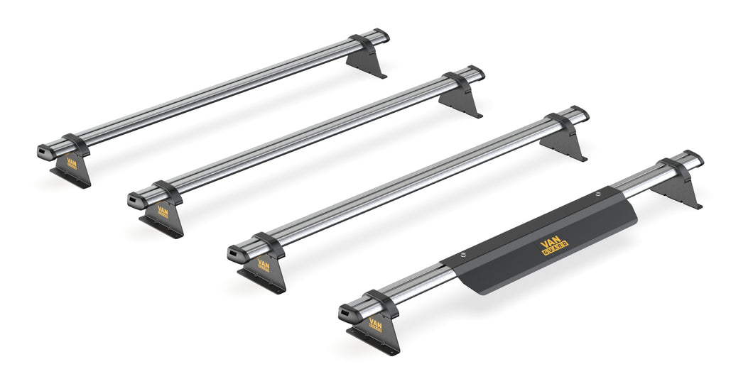 Van Guard ULTI Bar Trade (Steel) - 4 Roof Bars Vauxhall Vivaro 2014-2019