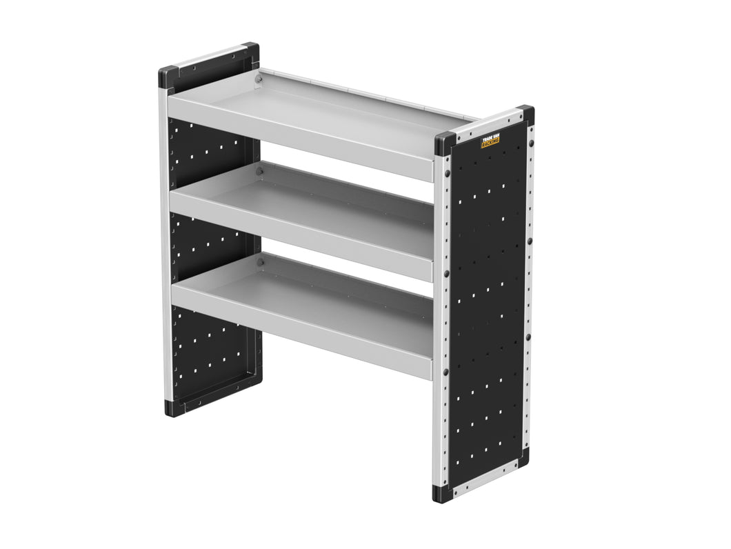 Van Guard Trade Van Racking Single Unit - 3 Straight Shelves - H1009mm x W1000mm Universal