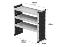 Load image into Gallery viewer, Van Guard Trade Van Racking Single Unit - 3 Straight Shelves - H1009mm x W1000mm Universal
