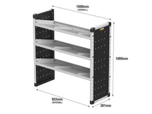 Load image into Gallery viewer, Van Guard Trade Van Racking Single Unit - 3 Angled Shelves - H1009mm x W1000mm Universal
