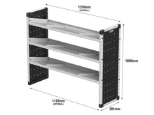 Load image into Gallery viewer, Van Guard Trade Van Racking Single Unit - 3 Angled Shelves - H1009mm x W1250mm Universal
