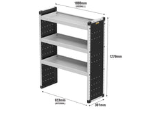 Load image into Gallery viewer, Van Guard Trade Van Racking Single Unit - 3 Straight Shelves - H1279mm x W1000mm Universal
