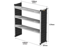 Load image into Gallery viewer, Van Guard Trade Van Racking Single Unit - 3 Angled Shelves - H1279mm x W1250mm Universal
