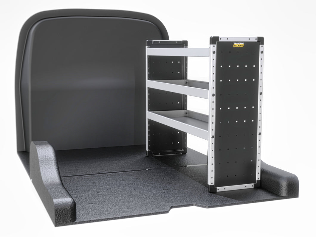 Van Guard Bronze Trade Van Racking Package - Offside Toyota Proace City 2020-