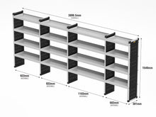 Load image into Gallery viewer, Van Guard Bronze Trade Van Racking Package - Offside Mercedes Sprinter 2018-
