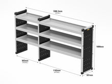 Load image into Gallery viewer, Van Guard Bronze Trade Van Racking Package - Offside Volkswagen Transporter T6 2015-2025
