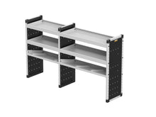 Load image into Gallery viewer, Van Guard Trade Van Racking Double Unit - 2 Straight, 1 Angled Per Bay - H1009mm x W1716.5mm (683mm &amp; 933mm) Universal
