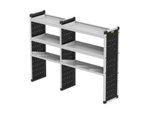 Load image into Gallery viewer, Van Guard Trade Van Racking Double Unit - 2 Straight, 1 Angled Per Bay - H1279mm x W1716.5mm (683mm &amp; 933mm) Universal
