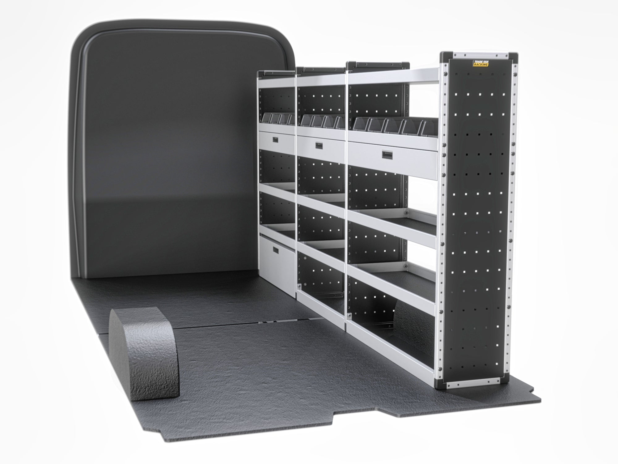 Master Series Racking Van Guard Gold Trade Van Racking Package - Offside Renault Master 2025 ...