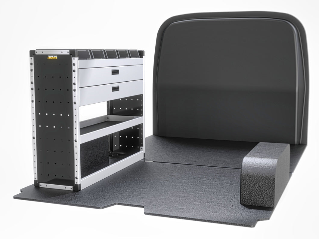 Van Guard Gold Trade Van Racking Package - Nearside Ford Transit Custom 2013-2023