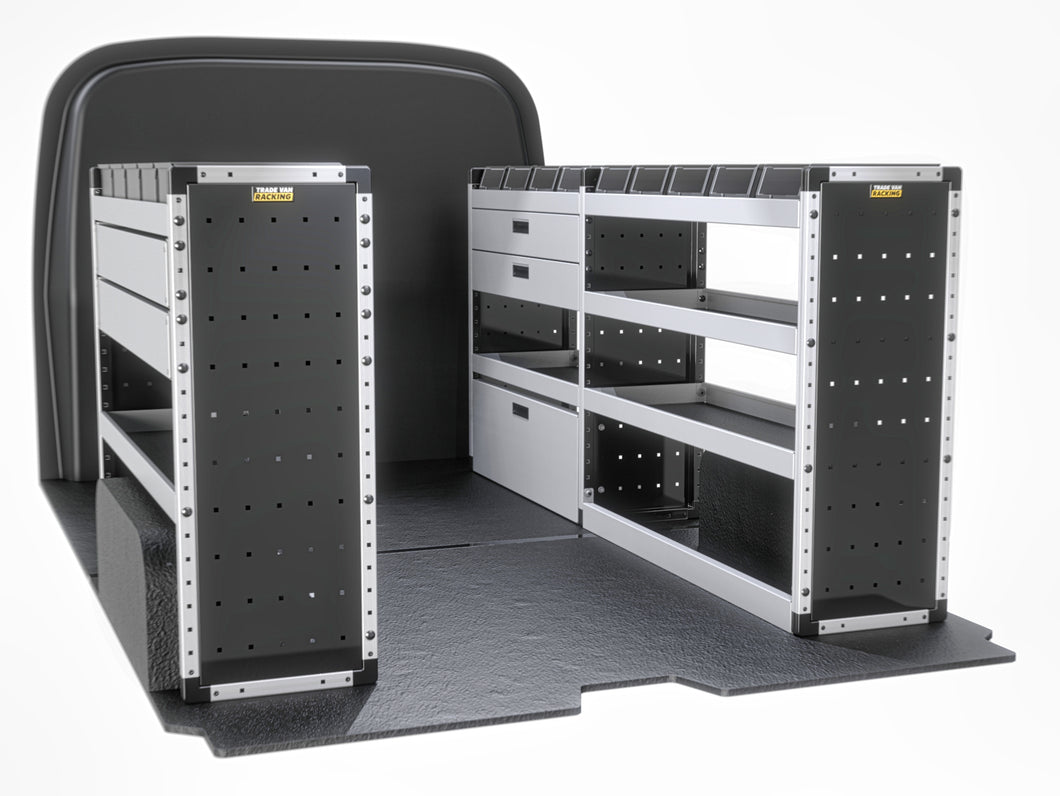 Van Guard Gold Trade Van Racking Package - Complete Kit Renault Trafic 2014-