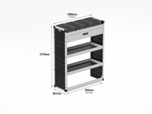 Load image into Gallery viewer, Van Guard Gold Trade Van Racking Package - Nearside Vauxhall Movano 2022-
