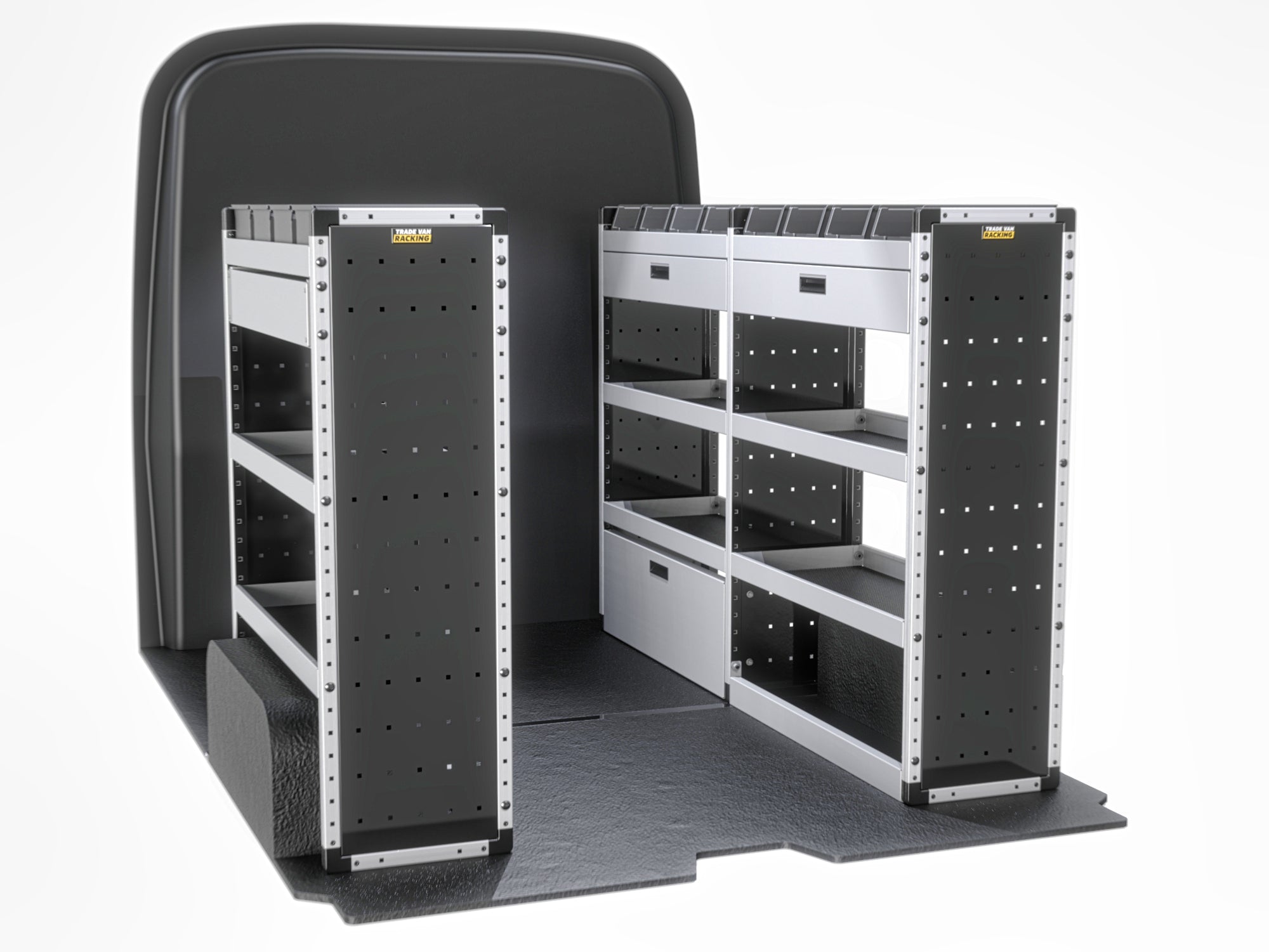 Van Guard Gold Trade Van Racking Package - Complete Kit Ford Transit C ...