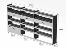 Load image into Gallery viewer, Van Guard Gold Trade Van Racking Package - Offside MAN TGE 2017-
