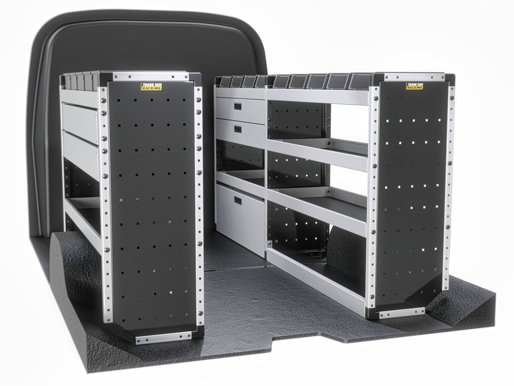 Van Guard Gold Trade Van Racking Package - Complete Kit Citroen Dispatch 2016-