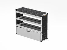 Load image into Gallery viewer, Van Guard Silver Trade Van Racking Package - Offside Peugeot Partner 2018-
