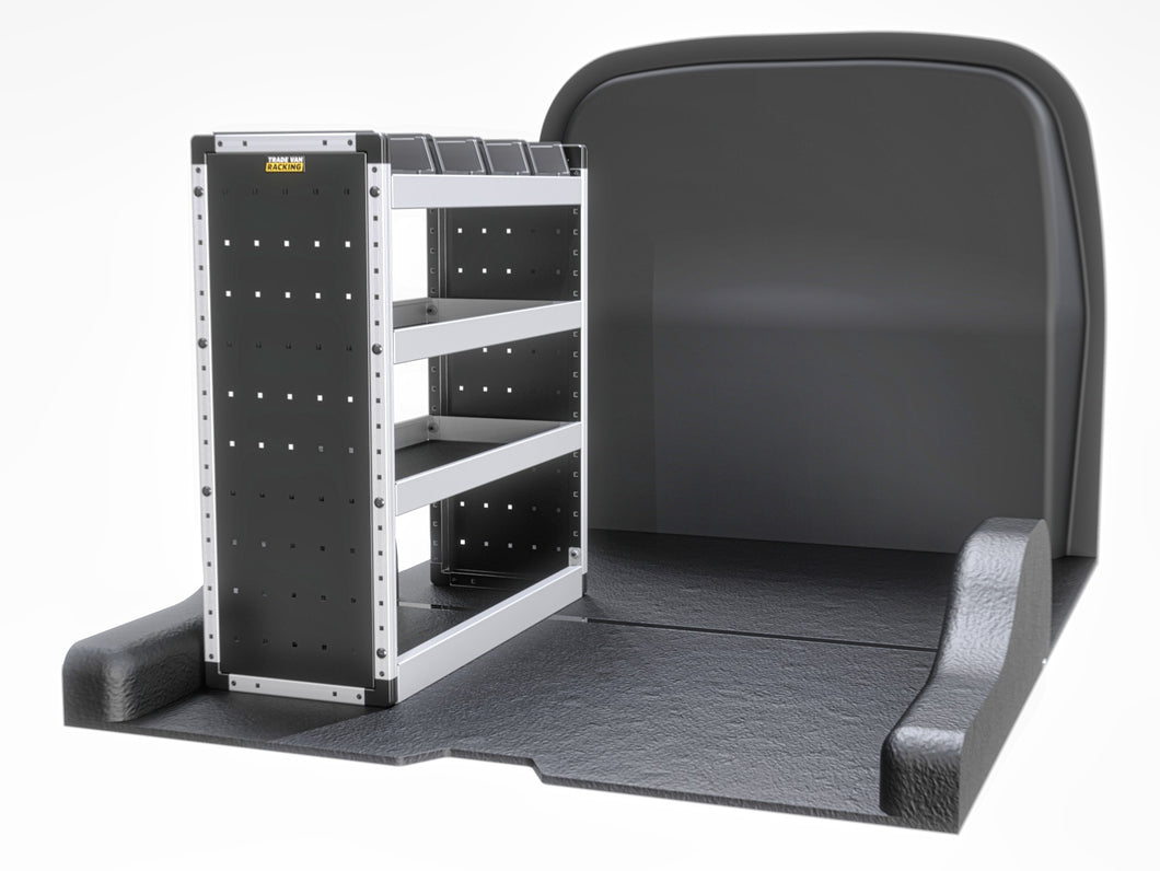 Van Guard Silver Trade Van Racking Package - Nearside Ford Transit Connect 2014-2024