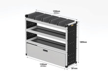 Load image into Gallery viewer, Van Guard Silver Trade Van Racking Package - Offside Toyota Proace City 2020-
