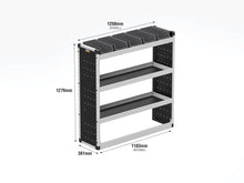 Load image into Gallery viewer, Van Guard Silver Trade Van Racking Package - Nearside Vauxhall Vivaro 2014-2019
