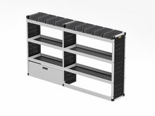 Load image into Gallery viewer, Van Guard Silver Trade Van Racking Package - Offside Nissan NV300 2016-2021
