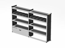 Load image into Gallery viewer, Van Guard Silver Trade Van Racking Package - Offside Ford Transit 2014-
