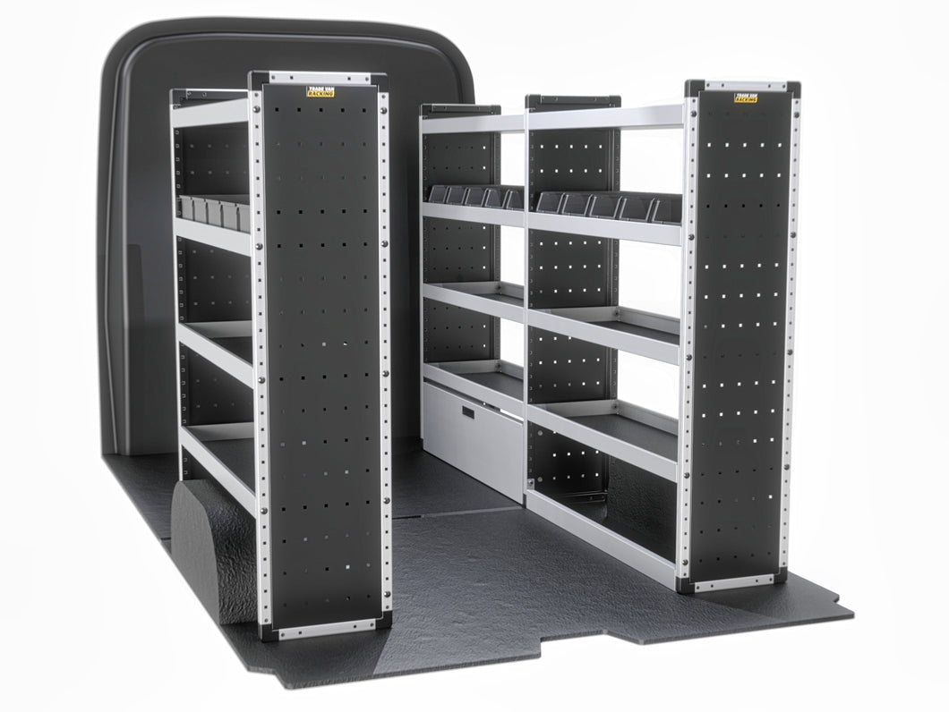 Van Guard Silver Trade Van Racking Package - Complete Kit MAN TGE 2017-