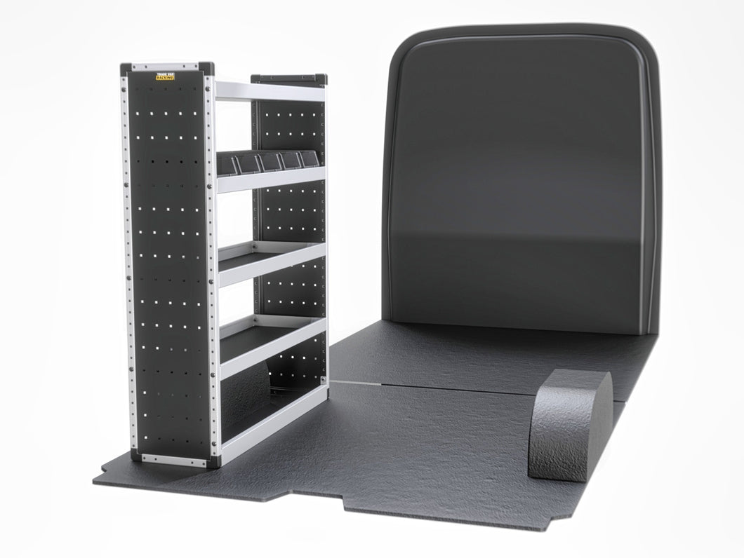 Silver Trade Van Racking Package - Nearside Vauxhall Movano 2022-