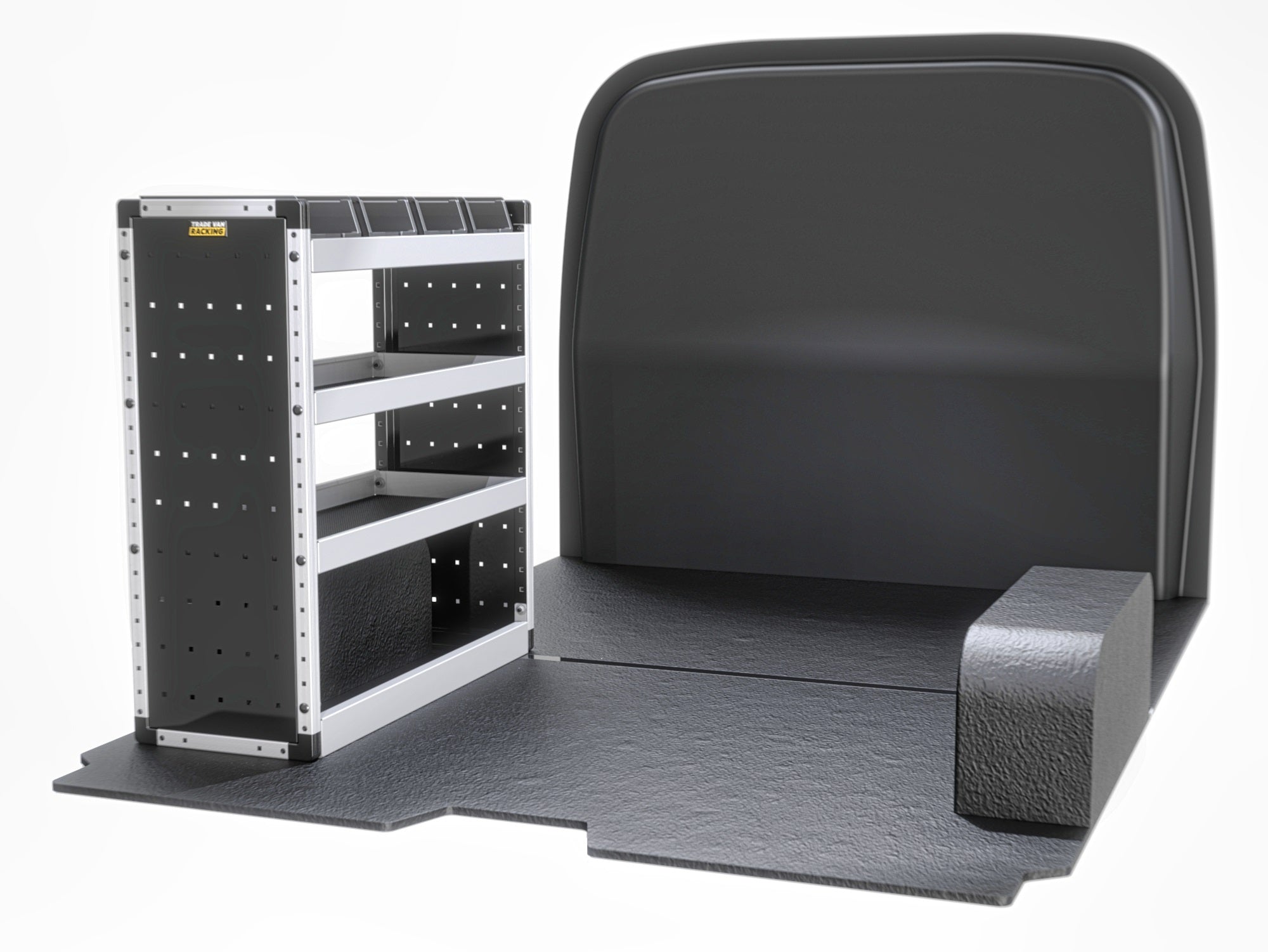 Van Guard Silver Trade Van Racking Package - Nearside Ford Transit Cus ...