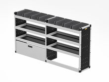 Load image into Gallery viewer, Van Guard Silver Trade Van Racking Package - Offside Nissan Primastar 2022-

