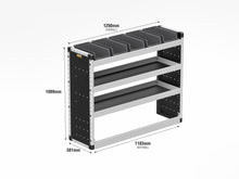 Load image into Gallery viewer, Van Guard Silver Trade Van Racking Package - Nearside Nissan NV300 2016-2021
