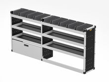 Load image into Gallery viewer, Van Guard Silver Trade Van Racking Package - Offside Nissan NV300 2016-2021
