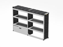 Load image into Gallery viewer, Van Guard Silver Trade Van Racking Package - Offside Nissan Primastar 2022-

