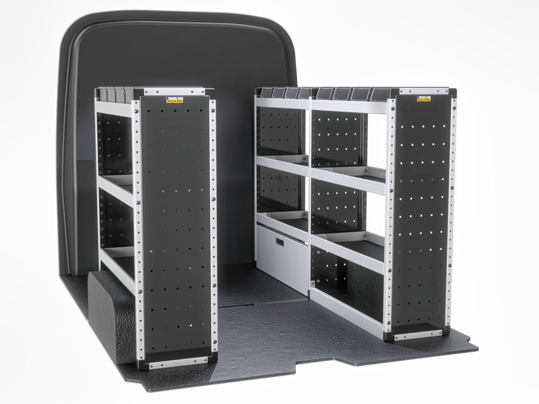 Van Guard Silver Trade Van Racking Package - Complete Kit Fiat Ducato 2006-