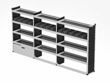 Load image into Gallery viewer, Van Guard Silver Trade Van Racking Package - Offside MAN TGE 2017-
