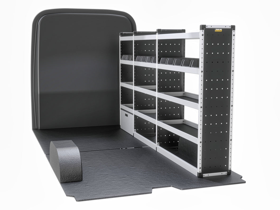 Van Guard Silver Trade Van Racking Package - Offside Maxus Deliver 9 2020-