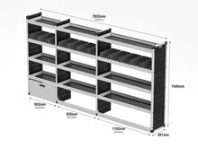 Load image into Gallery viewer, Van Guard Silver Trade Van Racking Package - Offside Maxus Deliver 9 2020-

