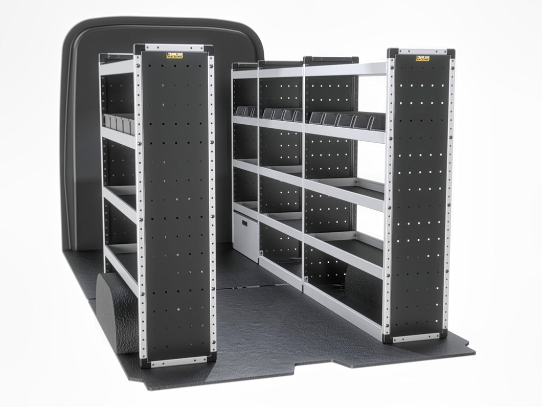 Van Guard Silver Trade Van Racking Package - Complete Kit Maxus Deliver 9 2020-