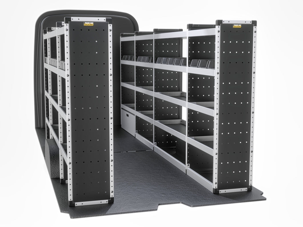 Van Guard Silver Trade Van Racking Package - Complete Kit Mercedes Sprinter 2018-