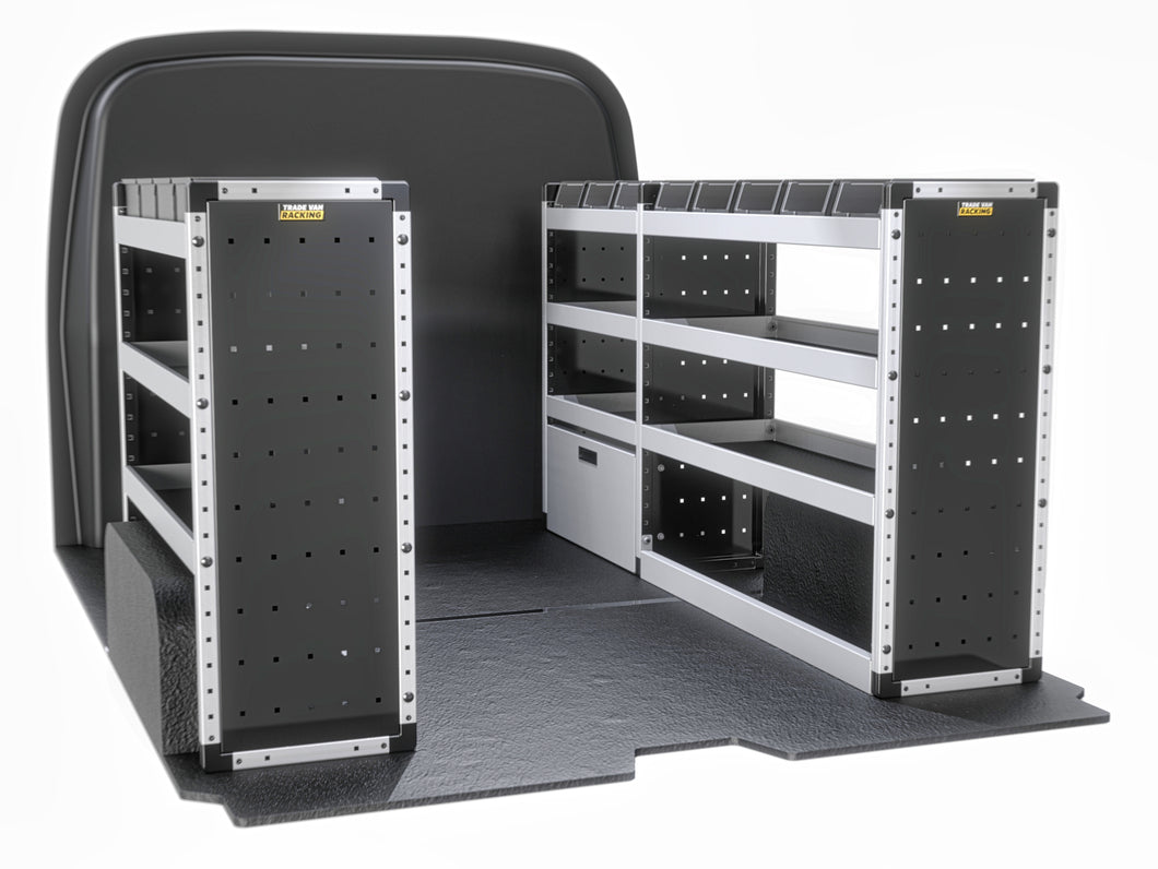 Van Guard Silver Trade Van Racking Package - Complete Kit Volkswagen Transporter T6 2015-2025