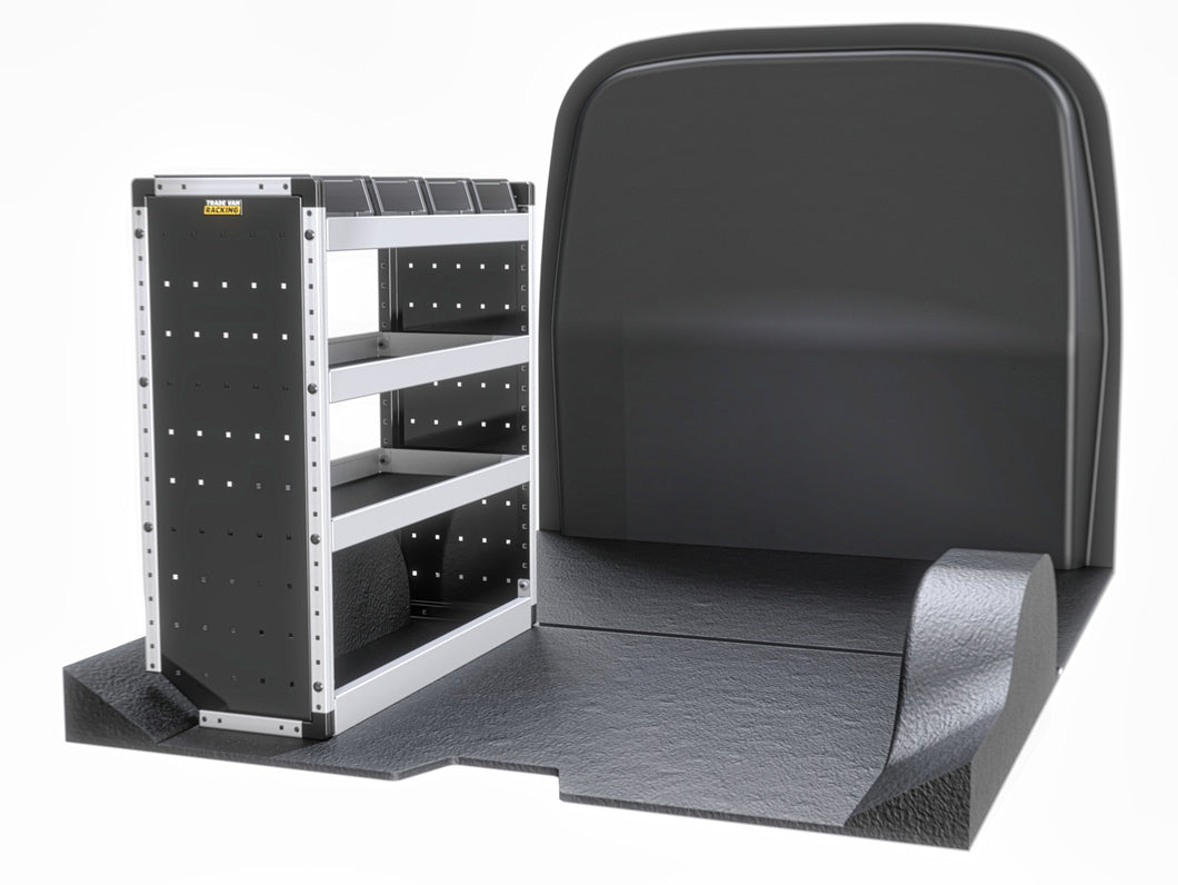 Van Guard Silver Trade Van Racking Package - Nearside Peugeot Expert 2016-