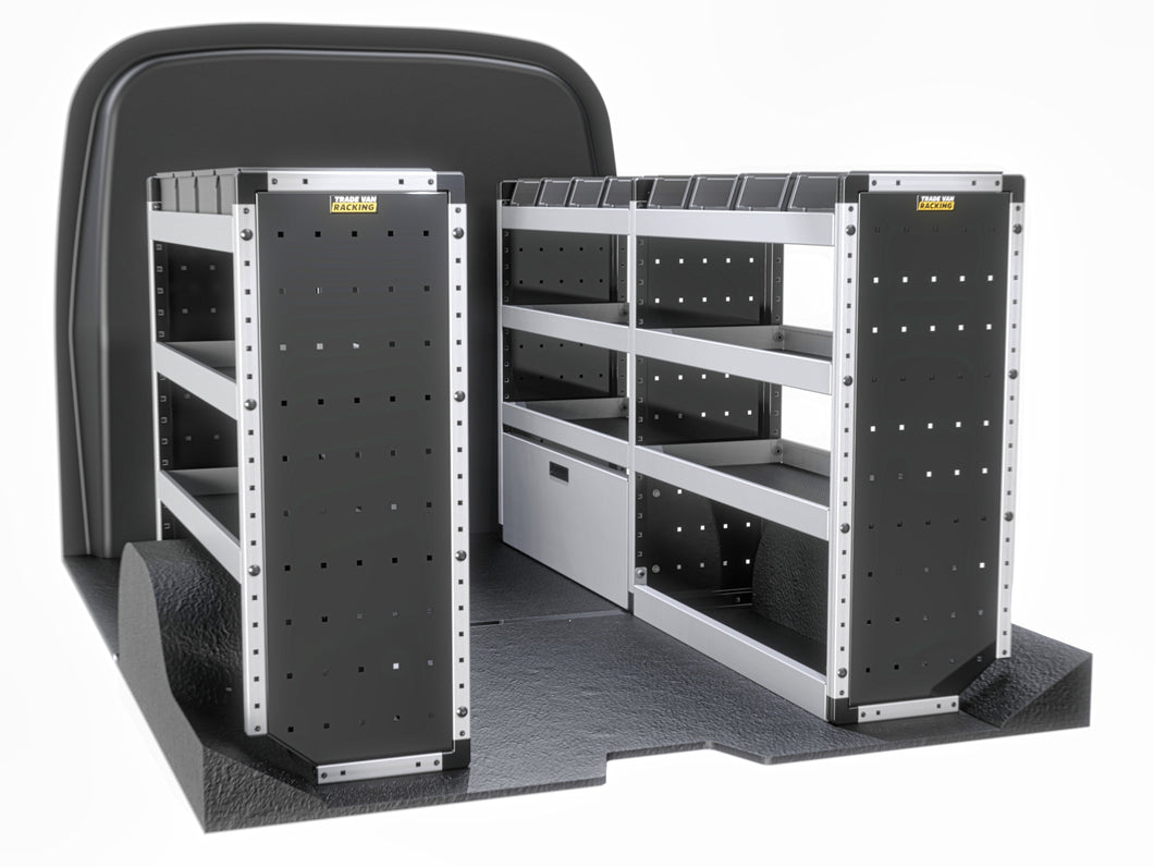 Van Guard Silver Trade Van Racking Package - Complete Kit Citroen Dispatch 2016-