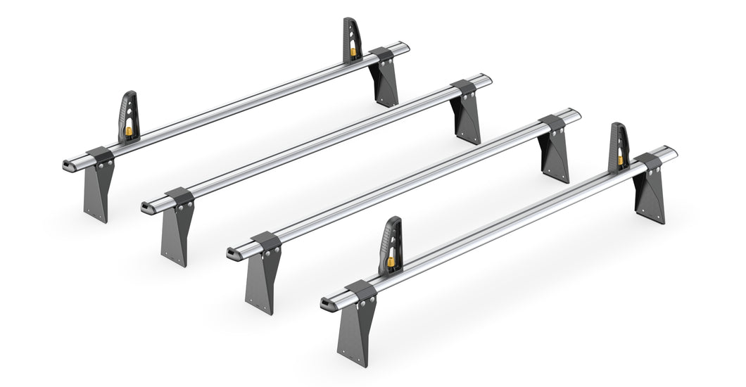 Van Guard ULTI Bar+ (Aluminium) - 4 Roof Bars Ford Transit 2000-2014