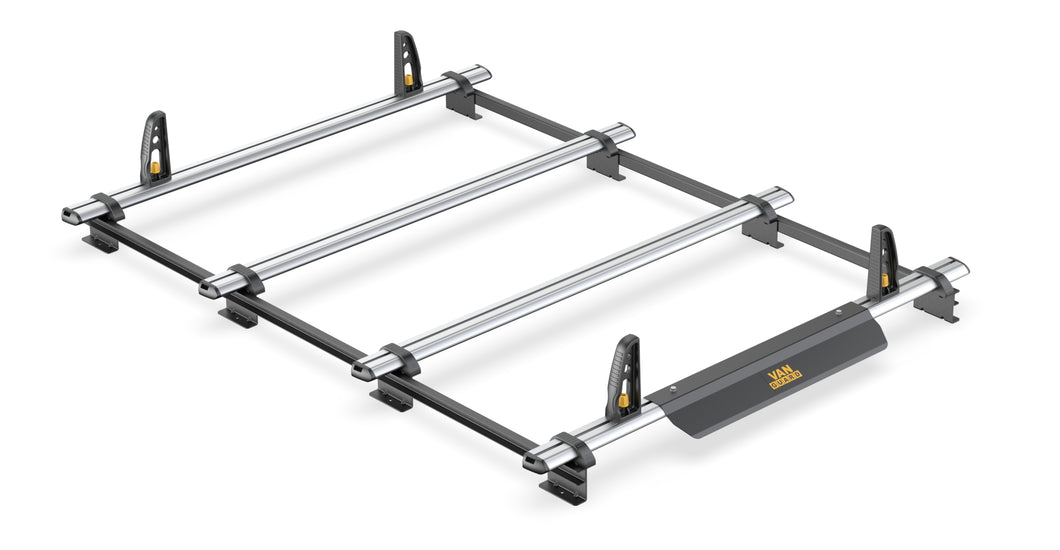 Van Guard ULTI Bar+ (Aluminium) - 4 Roof Bars Nissan Primastar 2002-2014